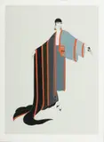 Erté, Untitled, Serigraph on Wove Paper, Ca. 1980, "Michelle"