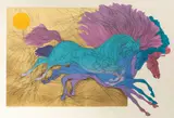 Guillaume A. Azoulay, Untitled, Serigraph in Colors on Wove Paper, 2004, "Le Saut"