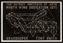 Tony Smith, Exhibition, Poster