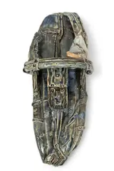 John Glick, for Plum Tree Pottery, Glazed Ceramic Torch Style, Sculpture