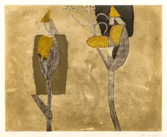 Brigitte Coudrain, Untitled, Etching on Paper, Untitled Abstract