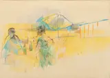 Untitled by Zubel Kachadoorian, Pastel Drawing on Paper, offered May 2024