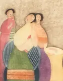 Eng Tay, Untitled, Etching on Paper, "Bride"