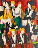 Linda LeKinff, Untitled, Oil on Canvas