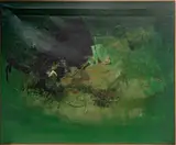 Untitled by Tikashi Fukushima, Oil on Canvas, Ca. 1965, Untitled Abstract, offered Apr 2024
