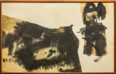 Chuang Che, Untitled, Oil And Collage on Canvas, 1966, "Landscape IV"