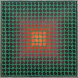 Untitled by Victor Vasarely, Serigraph in Colors on Paper "CTA 102 No. 4", offered Apr 2024