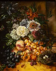 S. Lee, Untitled, Oil on Panel, 20th C., Still Life in the Dutch Style