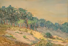 Sydney Laurence, Untitled, Watercolor on Paper, Ca. Early 20th C., "Alaskan Landscape"