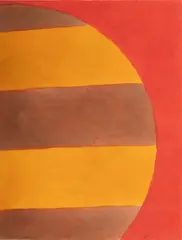 Edward Avedisian, Untitled, Gouache on Paper, Ca. 1966, "Untitled #2"