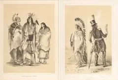 George Catlin, Lithographs, on Paper