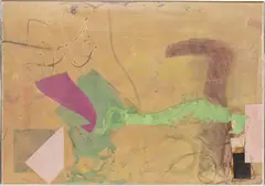 Untitled by Peter Plagens, Mixed Media on Paper, Ca. 1970s, Untitled Abstract, offered Apr 2024