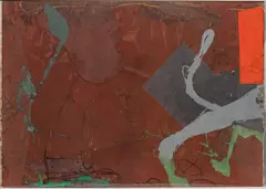 Untitled by Peter Plagens, Mixed Media on Paper, Ca. 1970s, Untitled Abstract, offered Apr 2024