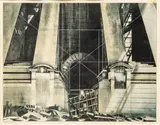 Lowell Blair Nesbitt, Untitled, Silkscreen on Wove Paper, 1971, "Barriers"