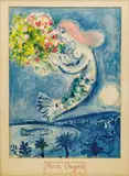 Marc Chagall, Untitled, 1961, Lithograph in Colors on Paper