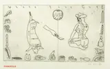 Sue Coe, Untitled, Etching on Rives Paper, Ca. 1989, "What's Your Cut?"