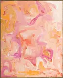 Jack Faxon, Untitled, Acrylic on Masonite Abstract