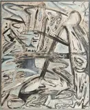 Jack Faxon, Untitled, Acrylic on Masonite