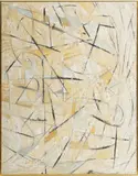 Jack Faxon, Untitled, Acrylic on Masonite "Abstract"