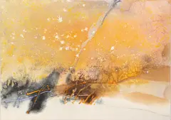 Chuang Che, Untitled, Oil And Acrylic on Canvas, Ca. 1979, Untitled Abstract