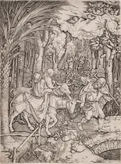 Marcantonio Raimondi, After Albrecht Durer, Engraving on Watermarked Laid Paper