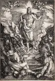 Untitled by Albrecht Durer, Woodcut on Laid Paper, 1510, "The Resurrection (from the Large Passion)", offered Mar 2024
