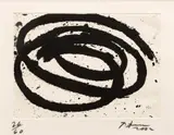 Richard Serra, Untitled, Etching on Fabriano Tiepolo Paper 2001, "Plate 18, from Venice Notebook"