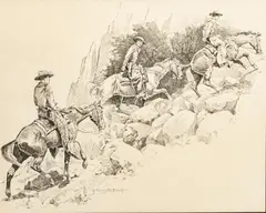 Robert Farrington Elwell, Pen And, Ink on Paper