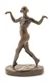 Charles Cary Rumsey, Untitled, Bronze Sculpture, Early 20th C., "Dancing Female Nude"