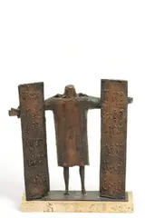 Untitled by Giuseppe Macri, Bronze Sculpture, Ca. 1962, "Moses And the Ten Commandments", offered Mar 2024