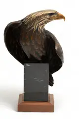 Dr. Robert Taylor, Untitled, Bronze Sculpture, Ca. 1991, "Vigilance"