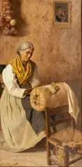 Untitled by Nicola D'Ascenzo, circa 1895, Oil on Canvas, offered Mar 2024