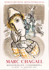 Lithographic by Marc Chagall, Poster in Colors, offered Mar 2024