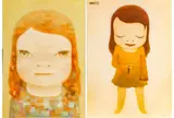 Yoshitomo Nara, Untitled, Offset Lithographs on Paper, 2021, "Hazy Humid Day; Jolie the Little Thinker"