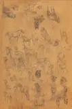 Untitled by Olaf Carl Seltzer, Pencil Sketches on Paper, Ca. Early to, offered Mar 2024