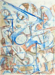 Untitled by Jack Faxon, Mixed Media with Watercolor, offered Mar 2024