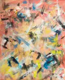 Jack Faxon, Untitled, Gouache "Abstract"