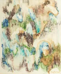 Untitled by Jack Faxon, Watercolor, "Abstract", offered Mar 2024
