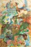 Jack Faxon, Untitled, Watercolor, "Abstract"