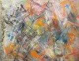 Jack Faxon, Untitled, Gouache on Board "Abstract"