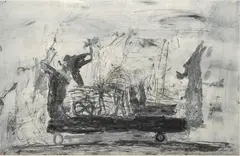 Untitled by Brenda Goodman, Oil, Gouache And Ink on Paper, "Untitled", offered Feb 2024