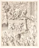 Reginald Marsh, Untitled, Engraving on Paper, Ca. 1940, "Eltinge Follies"