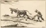 Untitled by Thomas Hart Benton, Lithograph on Paper, 1934, "Ploughing It Under", offered Feb 2024