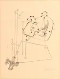 Ben Shahn, Untitled, Lithograph on Paper, #6/70 "Many Things"