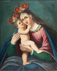 Untitled by Leopold Layer, Oil on Canvas, "Our Lady, Help of Christians", offered Feb 2024