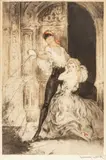 Untitled by Louis Icart, Etching And Drypoint with Hand Coloring on Paper, Ca. 1928, "Don Juan", offered Feb 2024