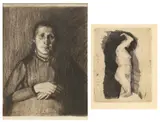 Etchings by Käthe Kollwitz, on Paper, offered Feb 2024