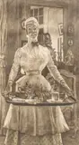 James Tissot, Untitled, Mezzotint on Chine Colle 1886, "Le Matin"