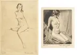 Etchings by Morris Henry Hobbs, on Paper, offered Feb 2024