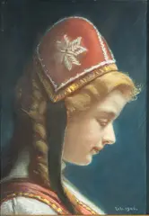Charles Henry Turner, Untitled, 1906, Oil Pastel on Paper